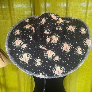 Anthropologie Capittana Women's Black Hat